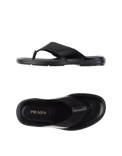 prada thong sandals men|Prada Men's Designer Slides & Sandals .